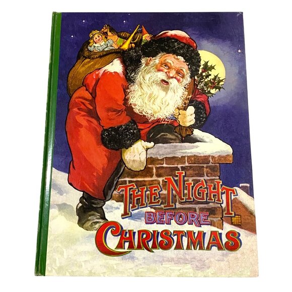 Jingle Bells The Night Before Christmas Childrens Picture Books Holiday Colorful - Picture 6 of 11